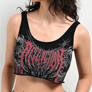 Affliction Crop Top Size Xsmall NWT